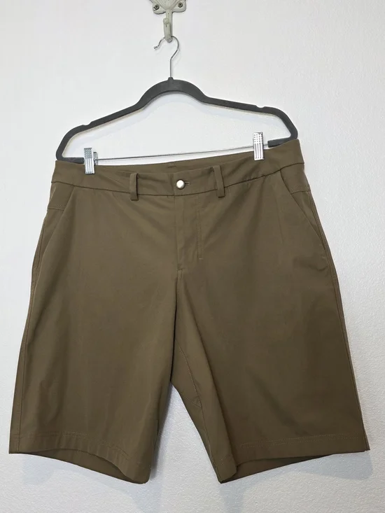 Lululemon Men's The Works ABC Warpstreme Golf Shorts In Artifact Size 36 - Picture 2 of 9